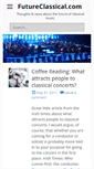 Mobile Screenshot of futureclassical.com